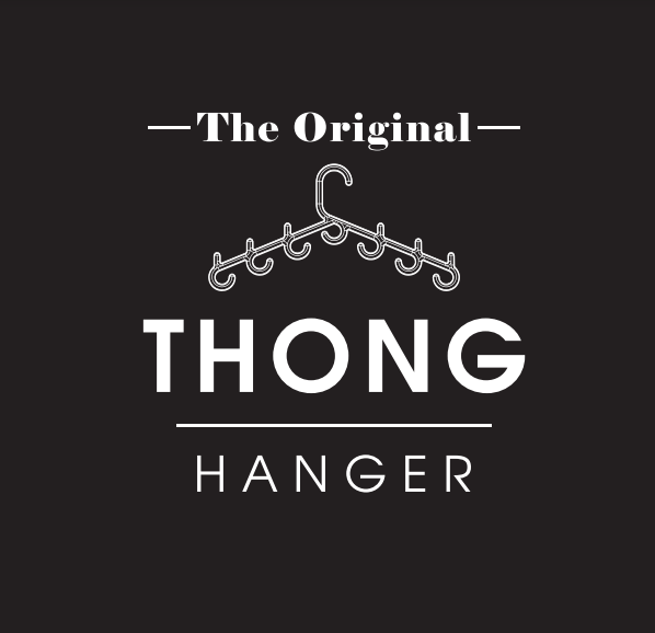 The Original Thong Hanger BLACK 3-pack